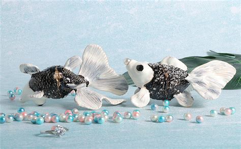 goldfish metal trinket box|Waltz&F Black Goldfish Trinket Box Jeweled Hand .